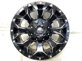 FUEL D546 アサルト 17x8.5J+14 139.7-6穴 本