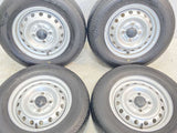 ブリヂストン K370 145/80R12 80/78LT /ダイハツ純正 4.0J+ 100-4穴 4本