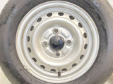 ブリヂストン K370 145/80R12 80/78LT /ダイハツ純正 4.0J+ 100-4穴 4本