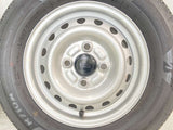 ブリヂストン エコピア R710A 145/80R12 80/78LT /ダイハツ純正 4.0J+ 100-4穴 4本