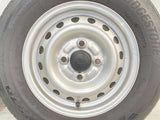 ブリヂストン K370 145/80R12 80/78LT /ダイハツ純正 4.0J+ 100-4穴 4本