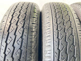 ブリヂストン K370 145/80R12 80/78LT /ダイハツ純正 4.0J+ 100-4穴 4本