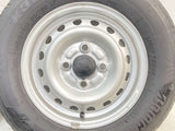ブリヂストン K370 145/80R12 80/78LT /ダイハツ純正 4.0J+ 100-4穴 4本