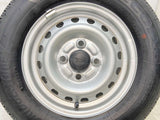 ブリヂストン エコピアR710A 145/80R12 80/78LT /ダイハツ純正 4.0J+ 100-4穴 4本