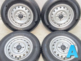 ブリヂストン K370 145/80R12 80/78LT /ダイハツ純正 4.0J+ 100-4穴 4本