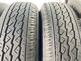 ブリヂストン K370 145/80R12 80/78LT /ダイハツ純正 4.0J+ 100-4穴 4本