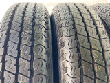 ヨコハマ スーパーバン 356 145/80R12 80/78LT /ダイハツ純正 4.0J+ 100-4穴 4本