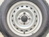 ダンロップ エナセーブ VAN01 145/80R12 80/78LT /ダイハツ純正 4.0J+ 100-4穴 4本