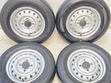 ブリヂストン K370 145/80R12 80/78LT / 4.0J+ 100-4穴 4本