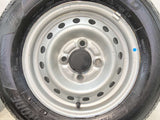 ブリヂストン K370 145/80R12 80/78LT / 4.0J+ 100-4穴 4本