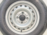 ブリヂストン K370 145/80R12 80/78LT /ダイハツ純正 4.0J+ 100-4穴 4本