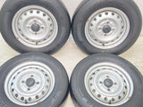 ブリヂストン エコピア R710 145/80R12 80/78LT /ダイハツ純正 4.0J+ 100-4穴 4本