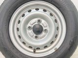 ブリヂストン エコピア R710 145/80R12 80/78LT /ダイハツ純正 4.0J+ 100-4穴 4本