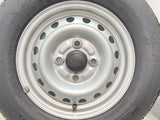 ブリヂストン エコピア R710 145/80R12 80/78LT /ダイハツ純正 4.0J+ 100-4穴 4本