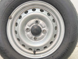 ブリヂストン エコピア R710 145/80R12 80/78LT /ダイハツ純正 4.0J+ 100-4穴 4本