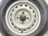 ダンロップ エナセーブ VAN01 145R12 6PR /スバル純正 4.0J+ 100-4穴 4本