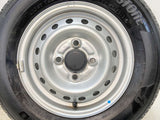 ブリヂストン K370 145/80R12 80/78LT / 4.0J+ 100-4穴 4本