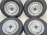 ブリヂストン K370 145/80R12 80/78LT /ダイハツ純正 4.0J+ 100-4穴 4本