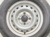 ブリヂストン K370 145/80R12 80/78LT /ダイハツ純正 4.0J+ 100-4穴 4本