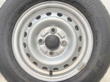 ブリヂストン K370 145/80R12 80/78LT /ダイハツ純正 4.0J+ 100-4穴 4本