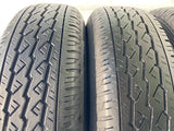 ブリヂストン K370 145/80R12 80/78LT /ダイハツ純正 4.0J+ 100-4穴 4本