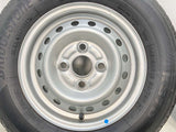 ブリヂストン K370 145/80R12 80/78LT / 4.0J+ 100-4穴 4本