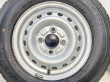 ダンロップ エナセーブ VAN01 145/80R12 80/78LT /ダイハツ純正 4.0J+ 100-4穴 4本