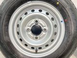 ヨコハマ ブルーアースバン RY55 145/80R12 80/78LT / TOPY A10D 4.0J+ 100-4穴 4本