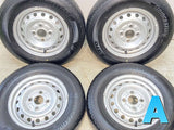 ブリヂストン K370 145/80R12 80/78LT /ダイハツ純正 4.0J+ 100-4穴 4本