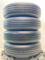 ブリヂストン K370 145/80R12 80/78LT /ダイハツ純正 4.0J+ 100-4穴 4本