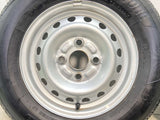 ブリヂストン K370 145/80R12 80/78LT /ダイハツ純正 4.0J+ 100-4穴 4本