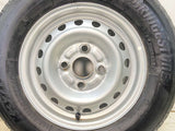 ブリヂストン K370 145/80R12 80/78LT /ダイハツ純正 4.0J+ 100-4穴 4本