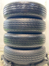 ブリヂストン K370 145/80R12 80/78LT /ダイハツ純正 4.0J+ 100-4穴 4本