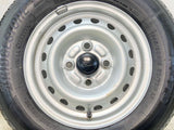 ブリヂストン K370 145/80R12 80/78LT /ダイハツ純正 4.0J+ 100-4穴 4本