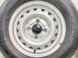 ブリヂストン K370 145/80R12 80/78LT /ダイハツ純正 4.0J+ 100-4穴 4本