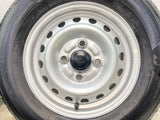 ブリヂストン K370 145/80R12 80/78LT /ダイハツ純正 4.0J+ 100-4穴 4本