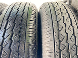 ブリヂストン K370 145/80R12 80/78LT /ダイハツ純正 4.0J+ 100-4穴 4本
