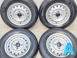 ブリヂストン K370 145/80R12 80/78LT /ダイハツ純正 4.0J+ 100-4穴 4本