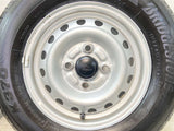 ブリヂストン K370 145/80R12 80/78LT /ダイハツ純正 4.0J+ 100-4穴 4本