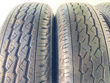 ブリヂストン K370 145/80R12 80/78LT /ダイハツ純正 4.0J+ 100-4穴 4本
