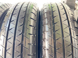 ヨコハマ ブルーアースVAN RY55 145/80R12 80/78LT /日産純正 4.0J+ 100-4穴 4本