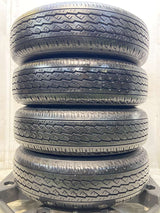 ブリヂストン K370 145/80R12 80/78LT /ダイハツ純正 4.0J+ 100-4穴 4本