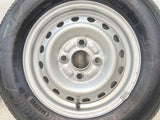 ブリヂストン K370 145/80R12 80/78LT /ダイハツ純正 4.0J+ 100-4穴 4本