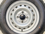 ダンロップ エナセーブ VAN01 145/80R12 80/78LT /ダイハツ純正 4.0J+ 100-4穴 4本