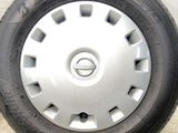 ブリヂストン K370 145/80R12 80/78LT /日産純正 4.0J+ 100-4穴 4本