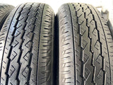 ブリヂストン K370 145/80R12 80/78LT /日産純正 4.0J+ 100-4穴 4本