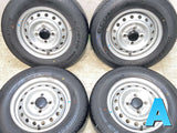 ブリヂストン エコピア R680 145/80R12 80/78LT / 4.0J+ 100-4穴 4本
