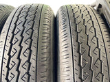 ブリヂストン K370 145/80R12 80/78LT /ダイハツ純正 4.0J+ 100-4穴 4本
