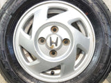 ヨコハマ ブルーアース Van RY55 145/80R12 80/78LT /ホンダ純正 3.5J+40 100-4穴 4本