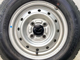 ダンロップ エナセーブ VAN01 145R12 6PR /マツダ純正 4.0J+ 100-4穴 4本